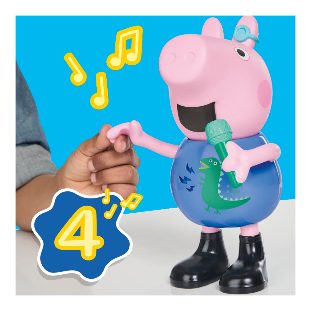 Peppa Pig Joke & Sing George 8-Inch Figure