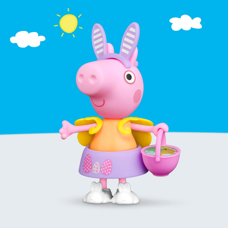 Peppa Pig Springtime Dress-Up 6” Figure With 6 Fashion Accessories