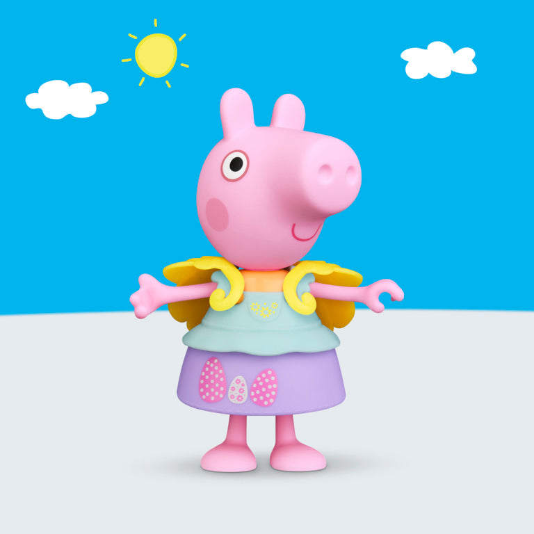 Peppa Pig Springtime Dress-Up 6” Figure With 6 Fashion Accessories