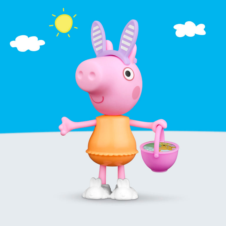 Peppa Pig Springtime Dress-Up 6” Figure With 6 Fashion Accessories