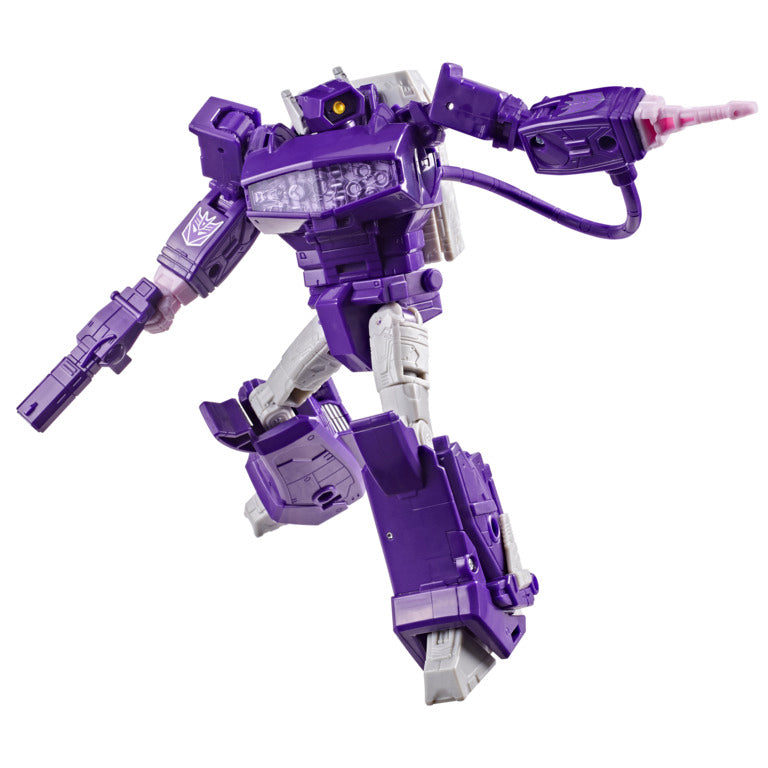 Transformers Studio Series Voyager Class Shockwave 6.5" Convertible Action Figure