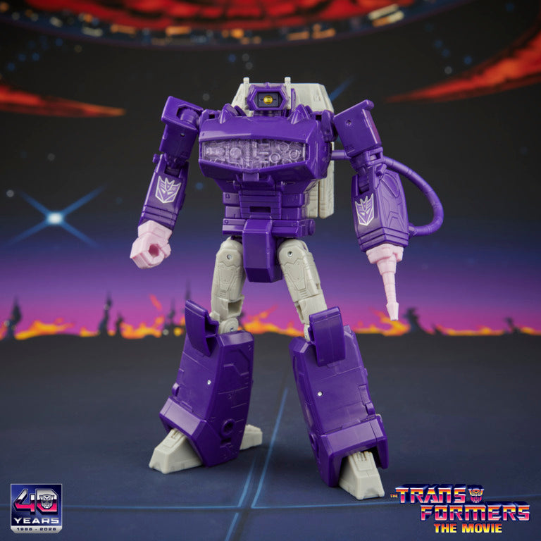 Transformers Studio Series Voyager Class Shockwave 6.5" Convertible Action Figure