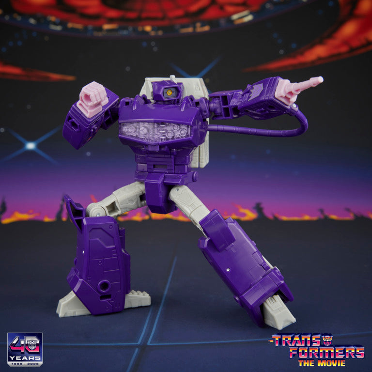 Transformers Studio Series Voyager Class Shockwave 6.5" Convertible Action Figure