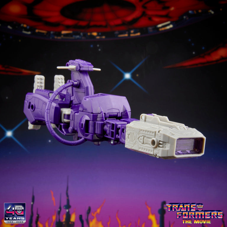 Transformers Studio Series Voyager Class Shockwave 6.5" Convertible Action Figure