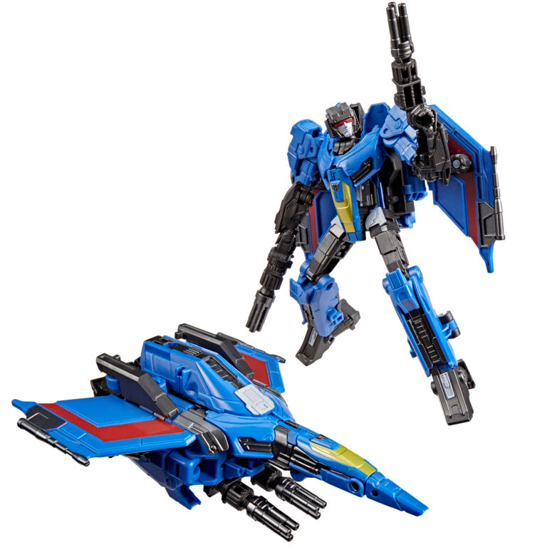 Transformers Studio Series One Thundercracker, Deluxe Class 5.25-Inch Converting Action Figure