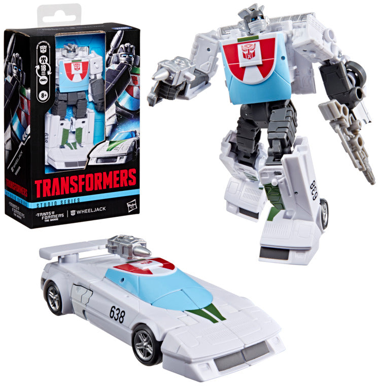 Transformers Studio Series The Transformers: The Movie Wheeljack, Deluxe Class 12.5-Cm Converting Action Figure