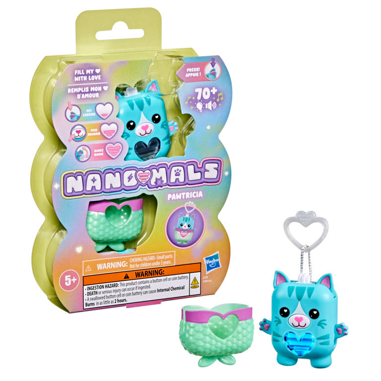 Hasbro Nano-Mals Electronic Fidget Pets Assortment