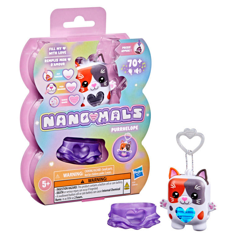 Hasbro Nano-Mals Electronic Fidget Pets Assortment