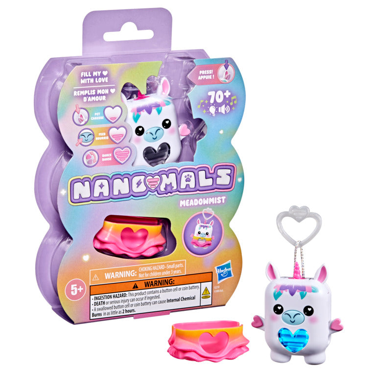 Hasbro Nano-Mals Electronic Fidget Pets Assortment