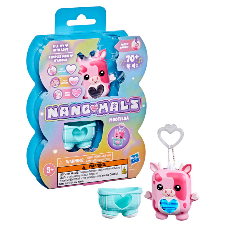 Hasbro Nano-Mals Electronic Fidget Pets Assortment
