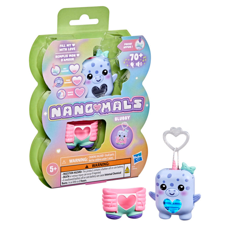 Hasbro Nano-Mals Electronic Fidget Pets Assortment