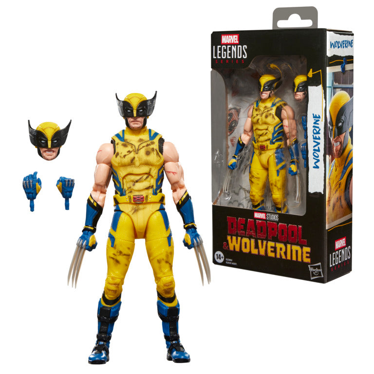 Marvel Legends Series Wolverine, Marvel Studios'
Deadpool & Wolverine 6" Action Figure