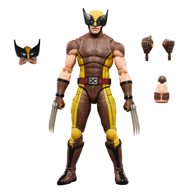 Marvel Legends Series Wolverine (Brown Suit) Movie 6" Action Figure