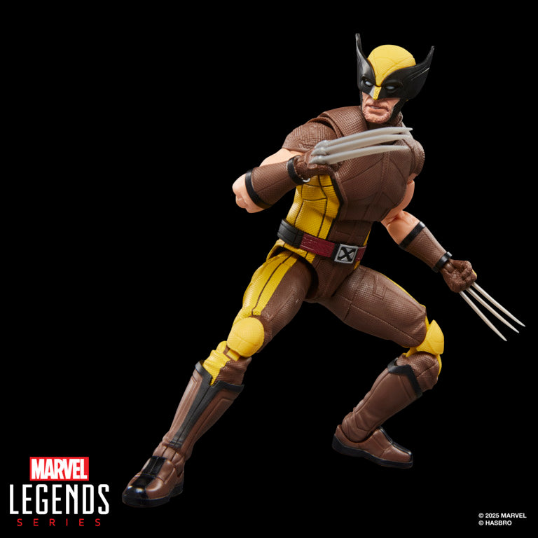 Marvel Legends Series Wolverine (Brown Suit) Movie 6" Action Figure