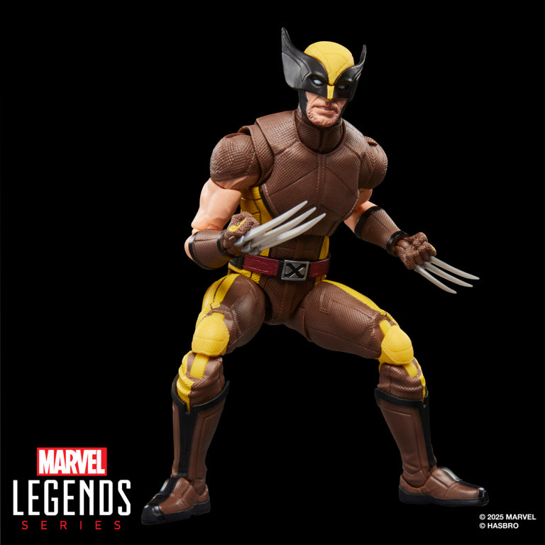 Marvel Legends Series Wolverine (Brown Suit) Movie 6" Action Figure