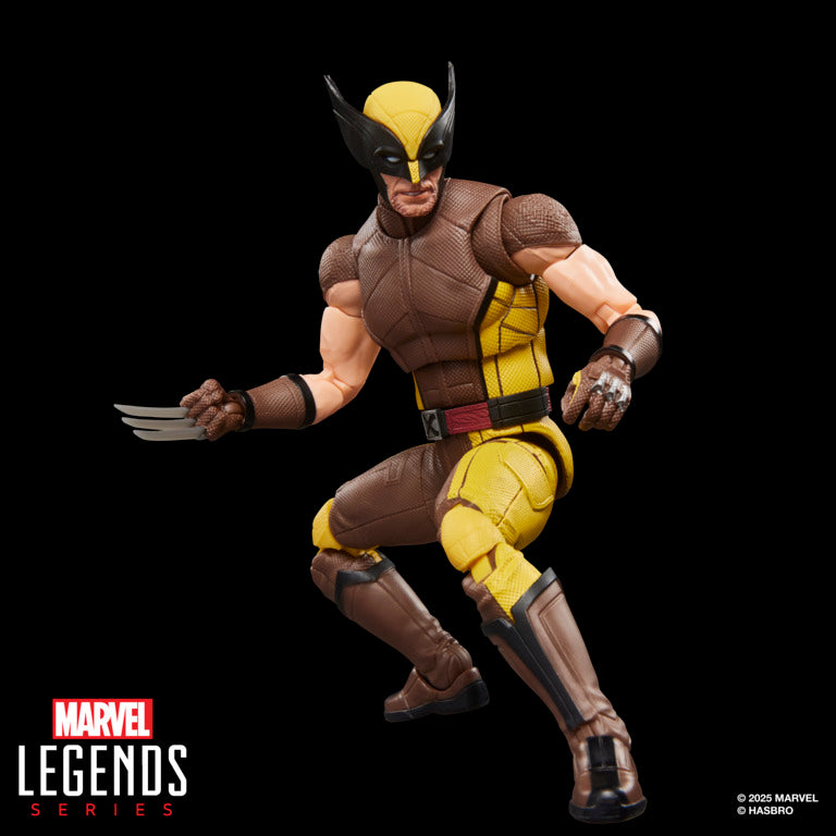 Marvel Legends Series Wolverine (Brown Suit) Movie 6" Action Figure