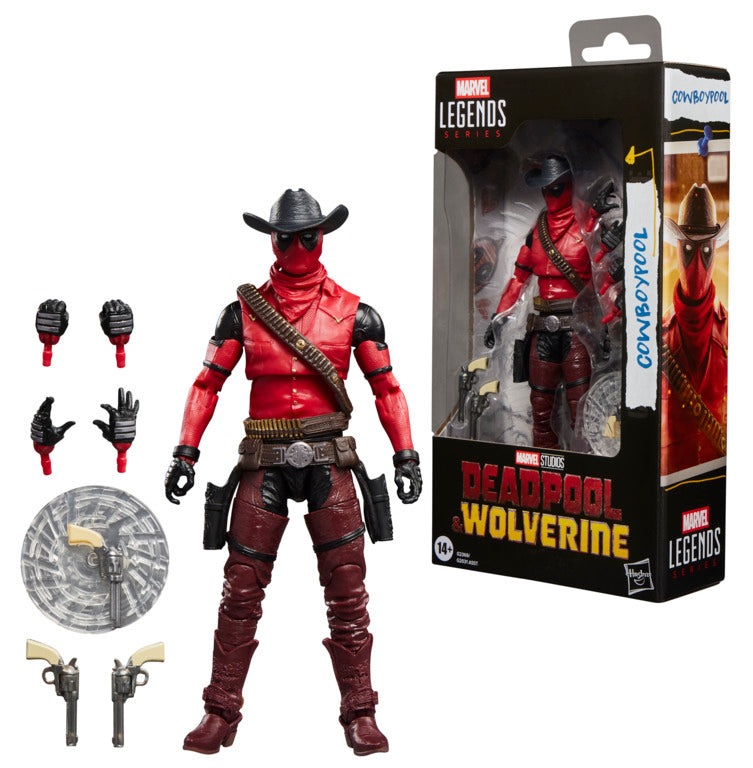Marvel Legends Series Cowboypool, Marvel Studios' Deadpool & Wolverine 6" Action Figure