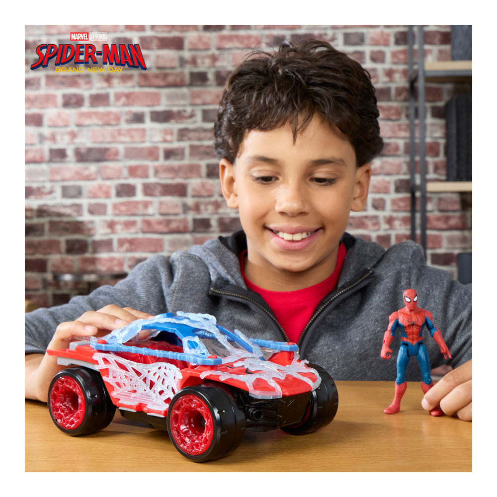 Marvel Studios Spider-Man: Brand New Day Actionverse Stretch & Blast Buggy Action Figure & Vehicle