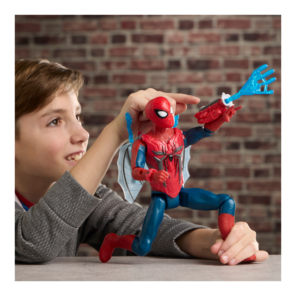 Marvel Spider-Man Brand New Day Titan Series Ultimate Web Gear Action Figure, 11.5 Inches