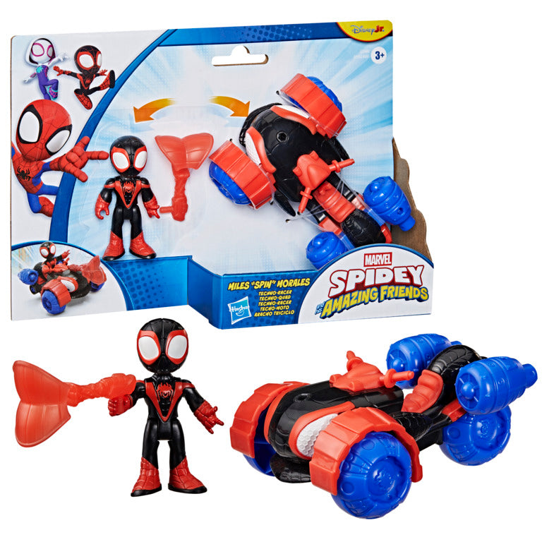 Marvel Spidey And His Amazing Friends 3-Inch (7.6Cm) Action Figures & Vehicles Assortment