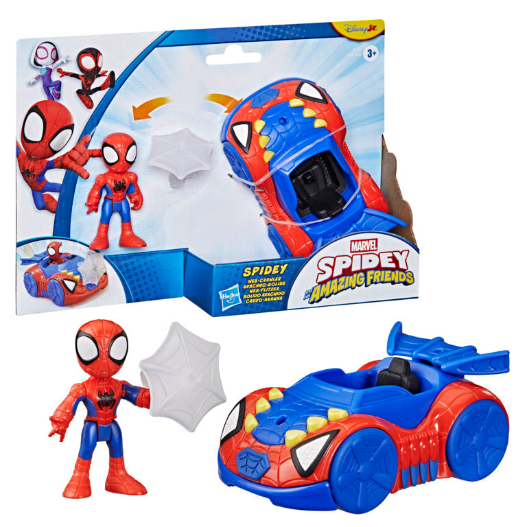 Marvel Spidey And His Amazing Friends 3-Inch (7.6Cm) Action Figures & Vehicles Assortment