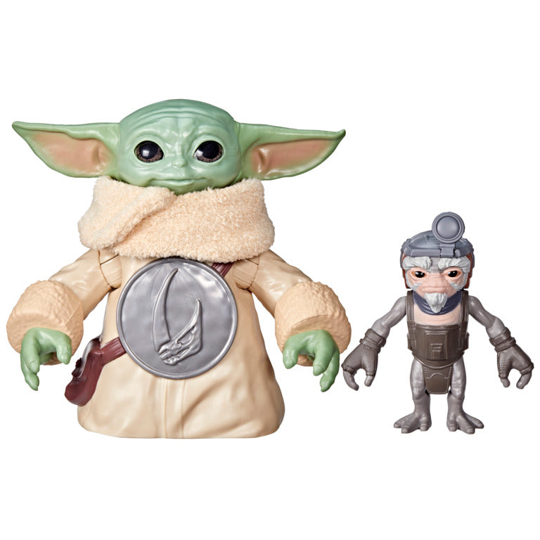 Star Wars Huggin' Grogu 6.5-Inch Electronic Action Figure & Anzellan