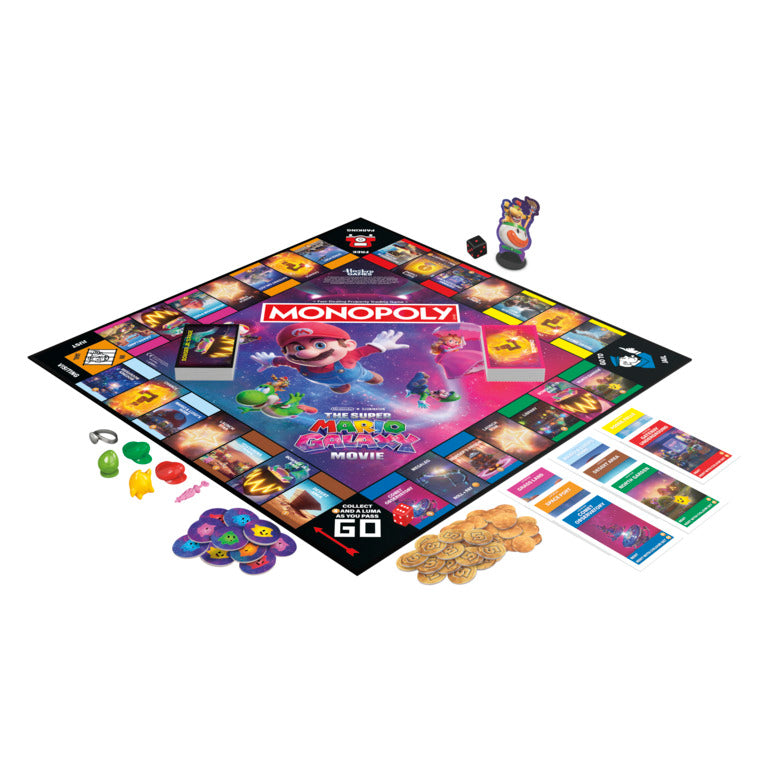 Monopoly: The Super Mario Galaxy Movie Edition Board Game