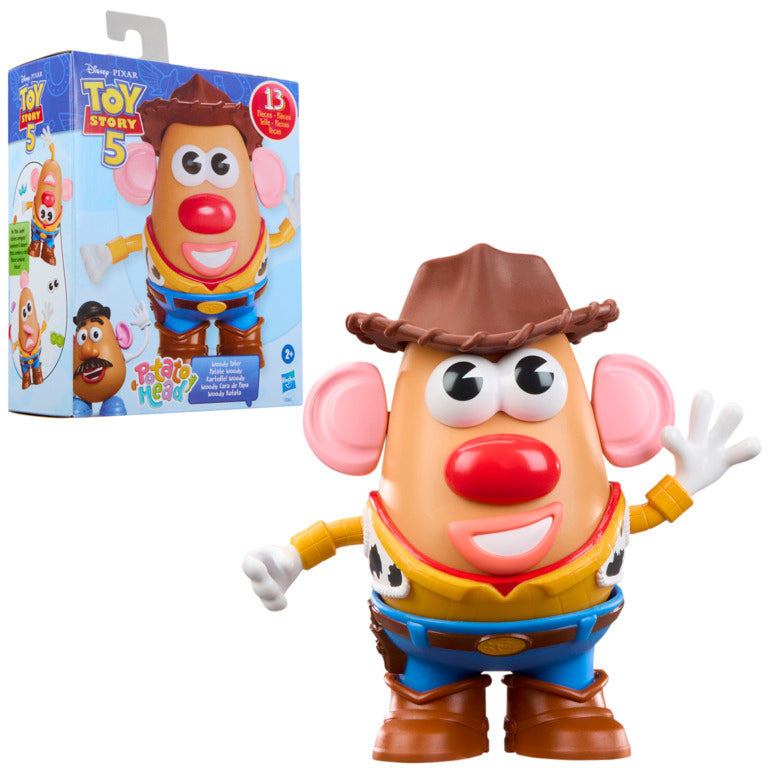 Mr. Potato Head Toy Story Woody Tater Set With 13 Parts And Pieces