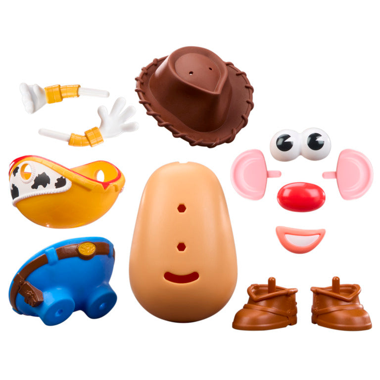 Mr. Potato Head Toy Story Woody Tater Set With 13 Parts And Pieces
