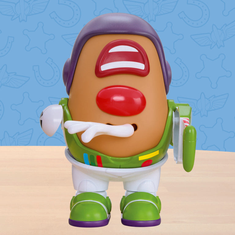 Mr. Potato Head Toy Story Buzz Spudyear Set With 12 Parts And Pieces