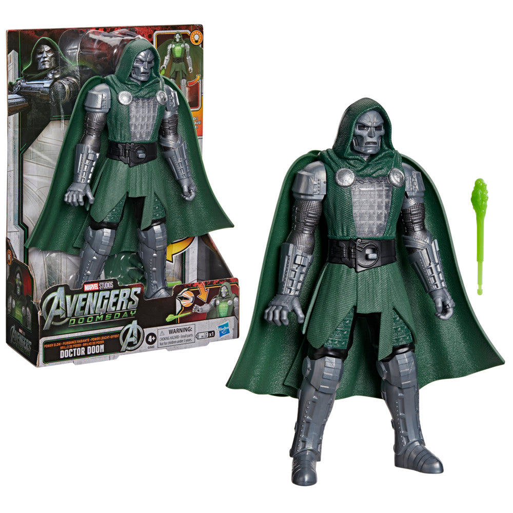 Marvel Studios Avengers: Doomsday Powerglow Doctor Doom 9.9-Inch (25.1 Cm) Electronic Action Figure