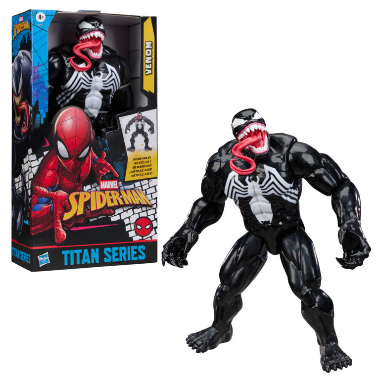 Marvel Spider-Man Titan Series Venom Deluxe Action Figure 12”