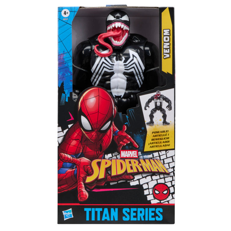 Marvel Spider-Man Titan Series Venom Deluxe Action Figure 12”