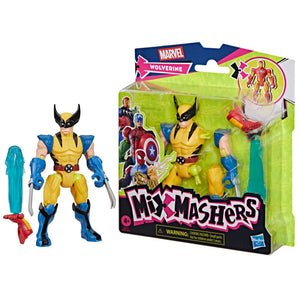 Mixmashers Marvel Wolverine 5” (12 Cm)Avengers Mix-&-Match Action Figure