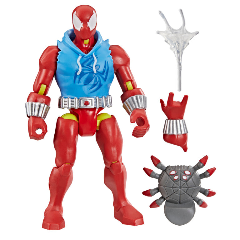 Mixmashers Marvel Scarlet Spider 5” (12 Cm) Spider-Man Mix-&-Match Action Figure