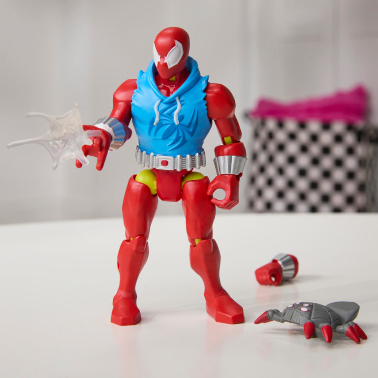 Mixmashers Marvel Scarlet Spider 5” (12 Cm) Spider-Man Mix-&-Match Action Figure