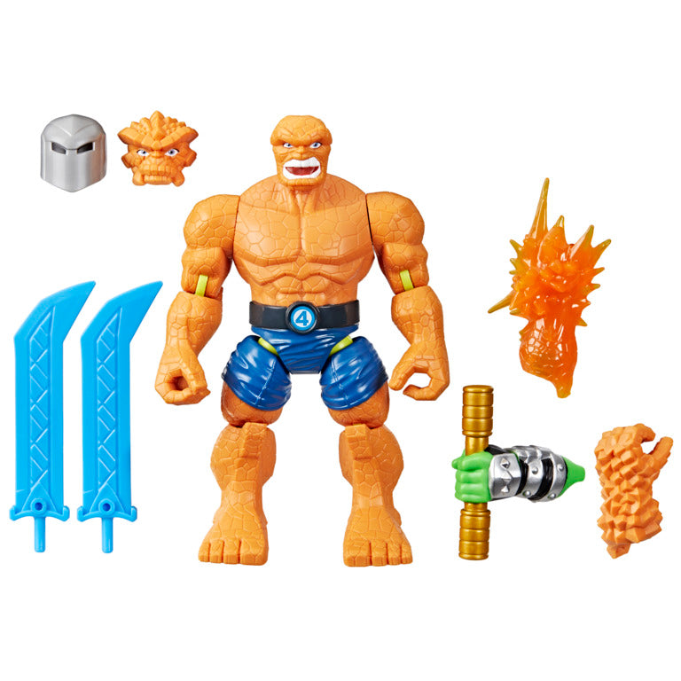 Mixmashers Marvel’s The Thing Toy, 5” (12 Cm) Avengers Mix-&-Match Deluxe Figure