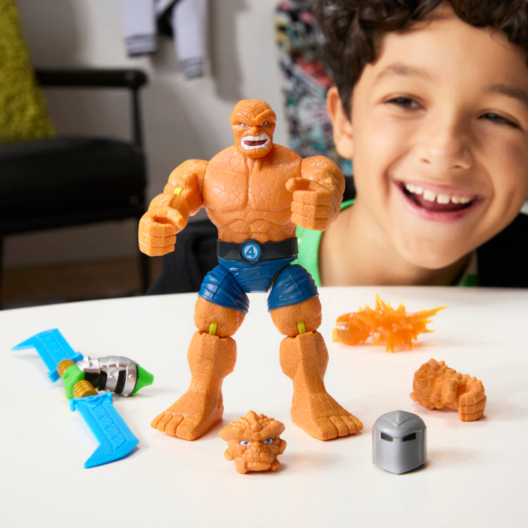 Mixmashers Marvel’s The Thing Toy, 5” (12 Cm) Avengers Mix-&-Match Deluxe Figure