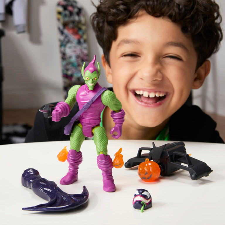 Mixmashers Marvel Green Goblin Toy, 5” (12 Cm) Spider-Man Mix-&-Match Action Figure