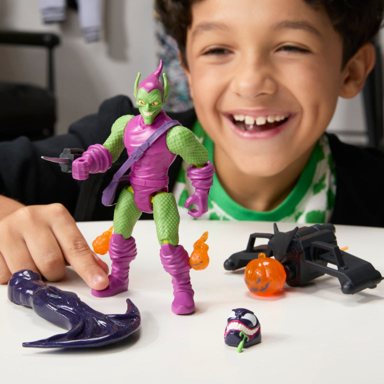 Mixmashers Marvel Green Goblin Toy, 5” (12 Cm) Spider-Man Mix-&-Match Action Figure