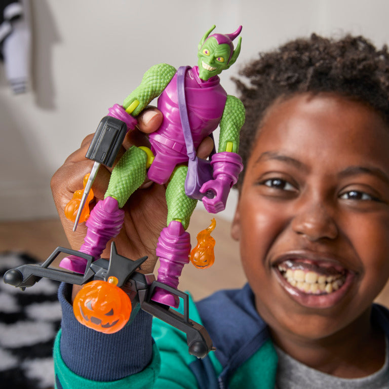 Mixmashers Marvel Green Goblin Toy, 5” (12 Cm) Spider-Man Mix-&-Match Action Figure