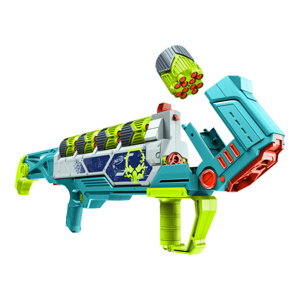 Nerf Rebel Ops Doom Cannon Dart Blaster With 60 Nerf Elite Foam Darts & 5X 12-Dart Supershells