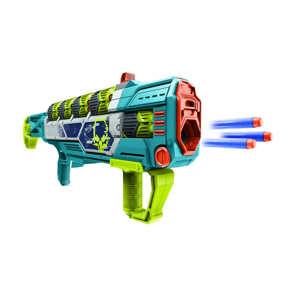 Nerf Rebel Ops Doom Cannon Dart Blaster With 60 Nerf Elite Foam Darts & 5X 12-Dart Supershells