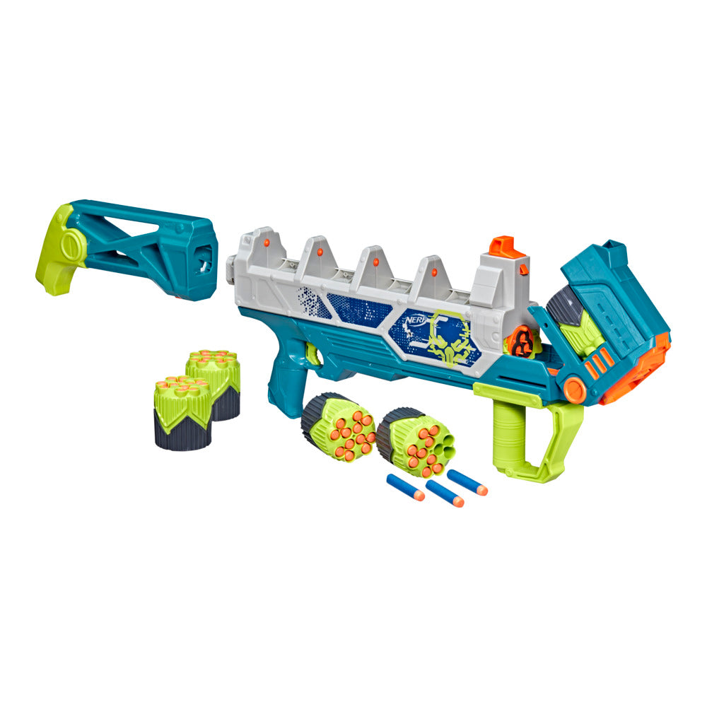Nerf Rebel Ops Doom Cannon Dart Blaster With 60 Nerf Elite Foam Darts & 5X 12-Dart Supershells