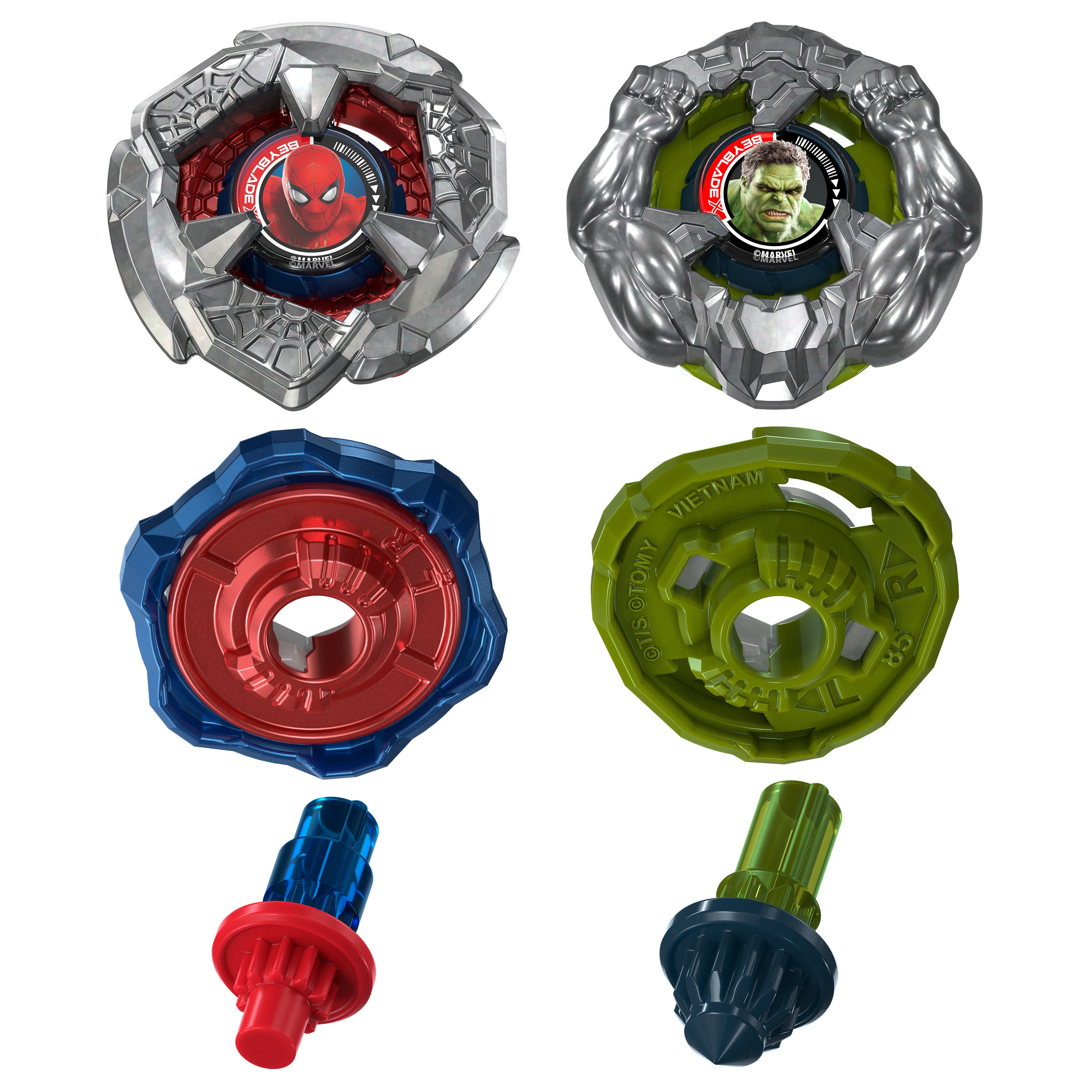 Beyblade X Marvel Spiderman Collab Multipack Set Assortment