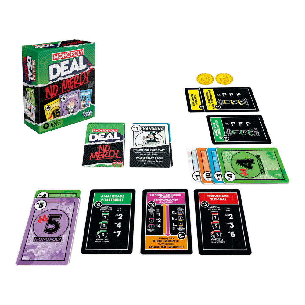 Monopoly Deal No Mercy Card Game
