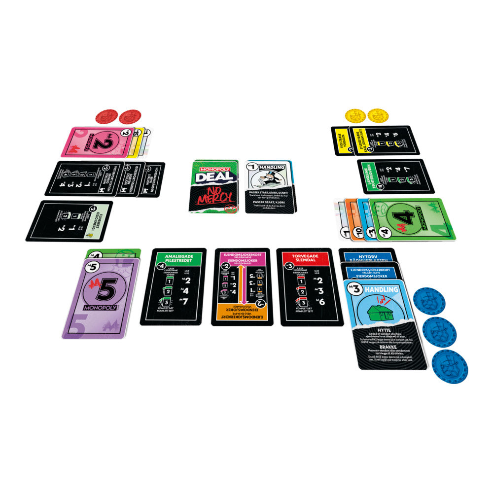 Monopoly Deal No Mercy Card Game