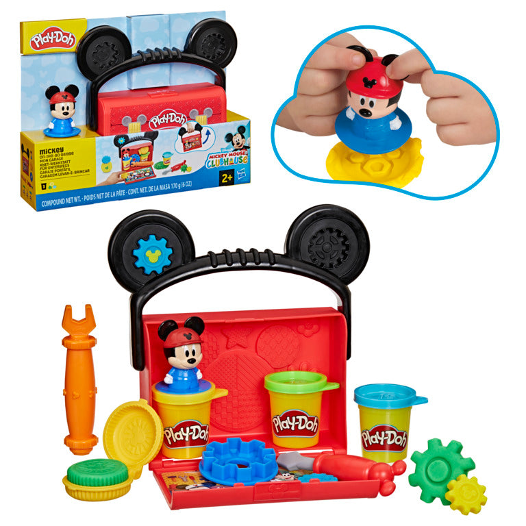 Play-Doh Disney Junior Minnie & Mickey Mouse On-The-Go Playset Assortment