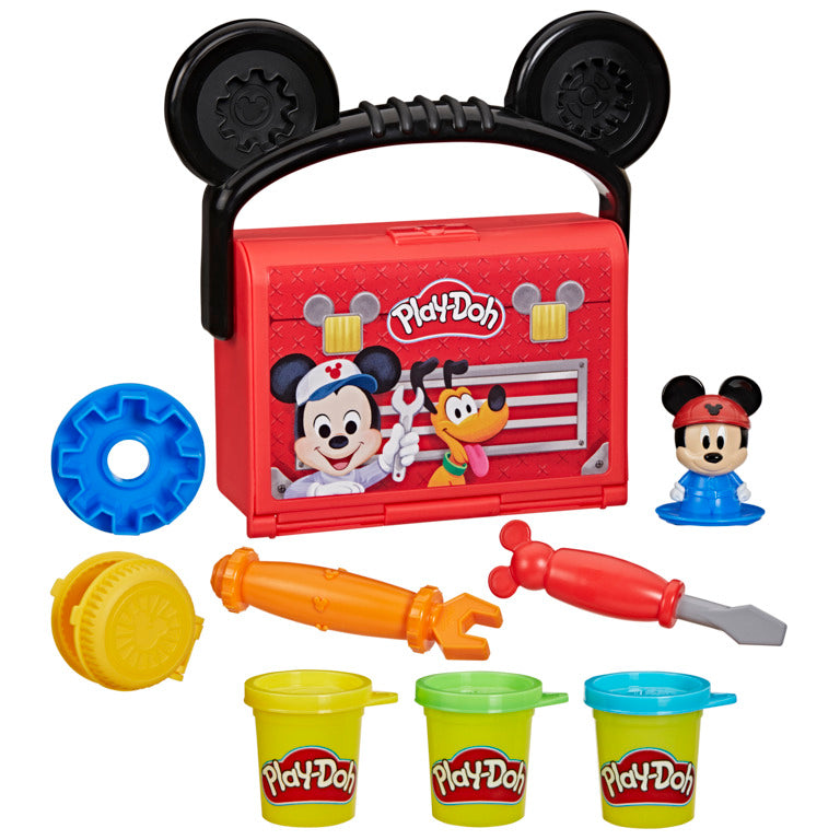 Play-Doh Disney Junior Minnie & Mickey Mouse On-The-Go Playset Assortment