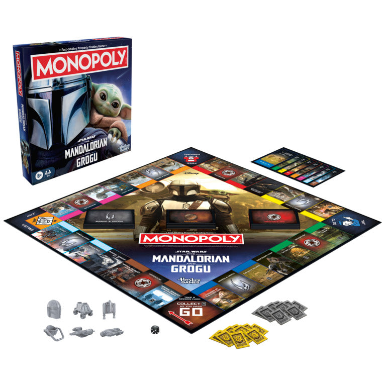Monopoly: Star Wars The Mandalorian And Grogu Edition Board Game